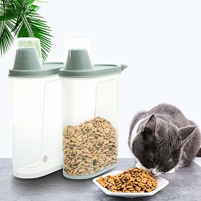 Pet Food Container Bird Seed Cat Dog Pet Animal Dry Storage Bin