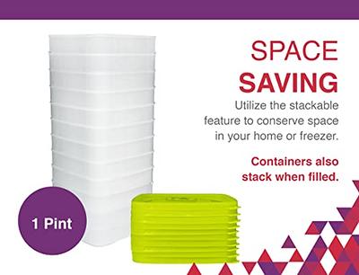 1.5 Pint Freezer Storage Container (4-Pack) - Arrow Home Products