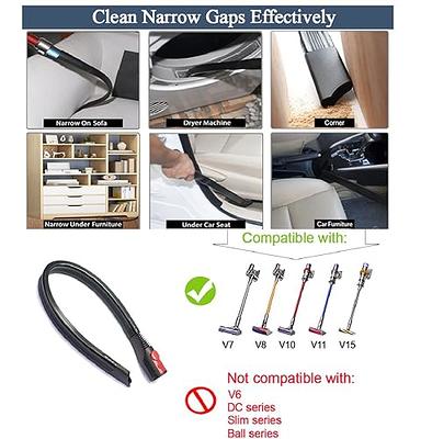  Flexible Long Crevice Tool Compatible with Shark Rocket Vacuum  Accessories and Attachments, Dryer Lint Trap Cleaning Tool, Auto Detailing  and Vacuuming Hard to Reach Areas, Long Vacuum Attachment : Home 