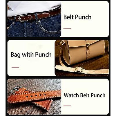 4mm Leather Craft Rectangle Punch Tools Puncher Strap Belt Square Hole  Handmade