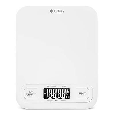 GRAM PRES Food Kitchen Scale Digital Weight Grams and Oz with IPX6