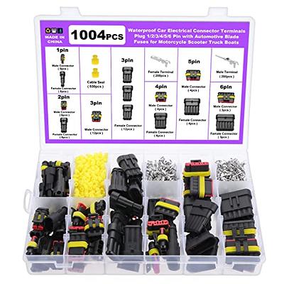Buy 10x Micro Timer pins mini ISO plug contacts + Cable female PIN motor  vehicle cars Online at desertcartCyprus