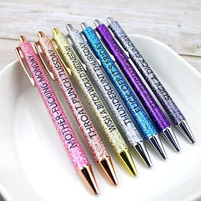 Glitter Pen Set | Weekday Pens | Curse Words