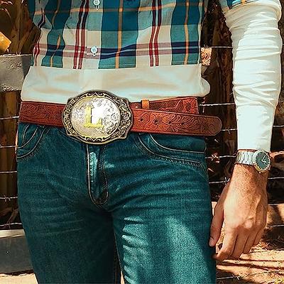 KDG Men's Longhorn Bull Belt Buckle