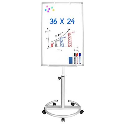 Tripod Magnetic Whiteboard Easel Flip Chart Portable Mobile Whiteboard  Stand