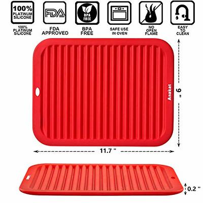 Silicone Trivet Mat, Trivets for Hot Pots and Pans, Silicone Mats