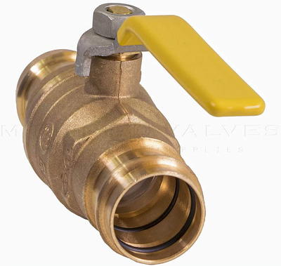 Camco RV 90-Degree Hose Elbow - Swiveling Easy Grip Connector - Brass  (22505) 