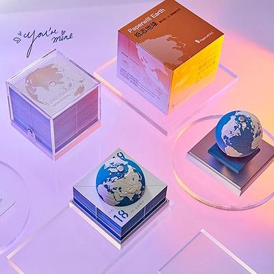 3D Earth Calendar, 2024 3D Earth Calendar Memo Pad, Wall  Calendars Stereoscopic 3D Globe, Innovative Paper Sculpture Calendar, Earth  Model Desk Calendar for Home Office : Office Products