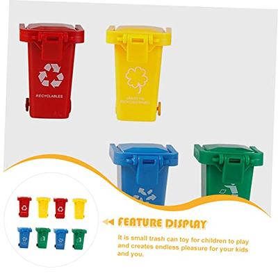 Strawberry Shape Mini Trash Bins With Trash Bags, Cute Trash Bins