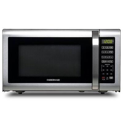 Willz WLCMV207S2-07 Countertop Small Microwave Oven with 6 Preset Cooking  Programs Interior Light LED Display, 0.7 Cu.Ft, Stainless Steel