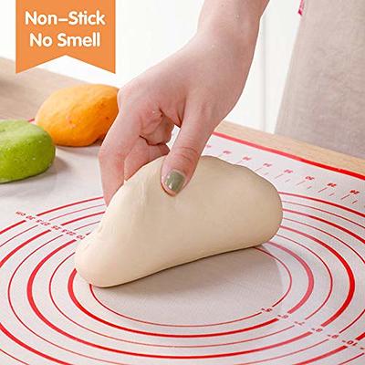 LARGE NON STICK SILICONE BAKING DOUGH ROLLING MAT FONDANT PASTRY