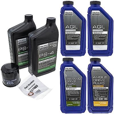 Polaris PS 4 Full Service Oil Change Kit Filter AGL Drive Demand