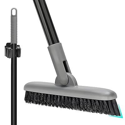 YONILL Grout Brush with Long Handle - Heavy Duty Grout Cleaner Brush for  Tile Floors, Swivel Stiff Bristles Grout Scrubber Cleaning Tool, Floor  Scrub