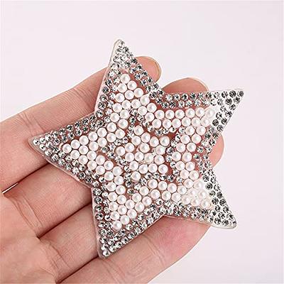 Czsycdsf 10 Pcs Star Pearl Rhinestone Patches Sparkly Iron on Patch  Decorative Star Patches for Craft Clothing Repair Decoration Patches  Applique DIY Sewing Badge Patch - Yahoo Shopping