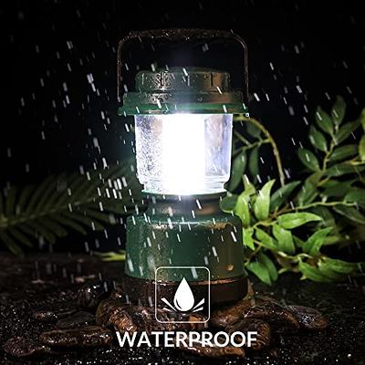  LED Camping Lantern, COB Battery Lantern 4D Batteries Powered  2500LM, Water Resistant Emergency Lantern for Power Outage, Hurricane,  Hiking : Tools & Home Improvement