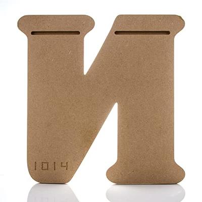 5ARTH 12 inch Wooden Letters S - Blank Wood Board, Wood Letters