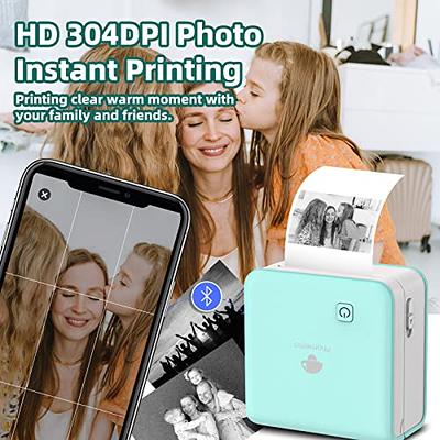 Phomemo M02Pro 300DPI Mini Pocket Printer - Bluetooth Thermal Printer,  15/25/50mm Label Maker, Compatible with iOS & Android, Wireless Photo  Printer for Phone,Journal, Fun Gift, Work List -Green - Yahoo Shopping