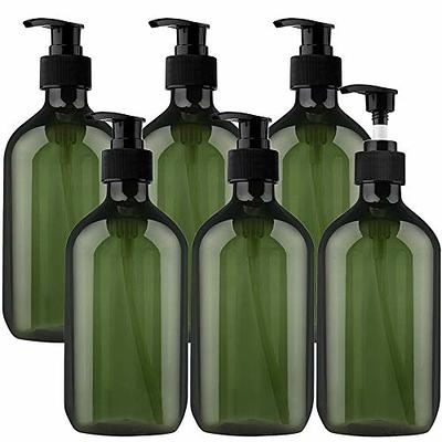 Artanis Home Silkscreened Empty Shower Bottle Set for Shampoo