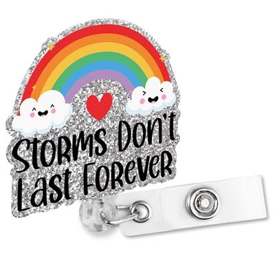 Retractable Badge Reel - End The Stigma Mental Health Matters Holder With  Swivel Clip/Awareness - Yahoo Shopping