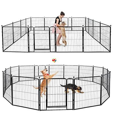 Kfvigoho Corner Dog Crate with Cushion, Dog House, Dog Crate