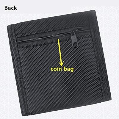  KESYOO transparent coin purse card holder with key
