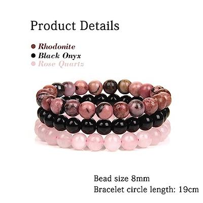 Natural Crystal Beads Bracelet,men/women Stretchy Bracelet,healing