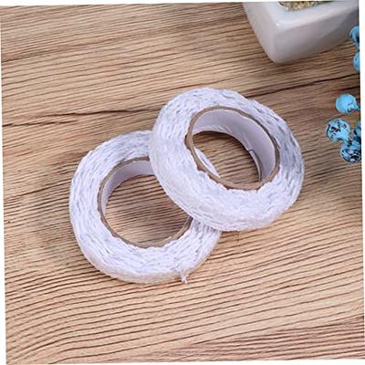 EXCEART 2pcs White Floral Tape White Washi Tape Gift Tags Sticker Wide  Washi Tape Lace Trim Ribbon Washi Tape Crafts Scrapbook Paper Tape Adhesive  Tape Sticky Craft Masking Decorative Tape - Yahoo