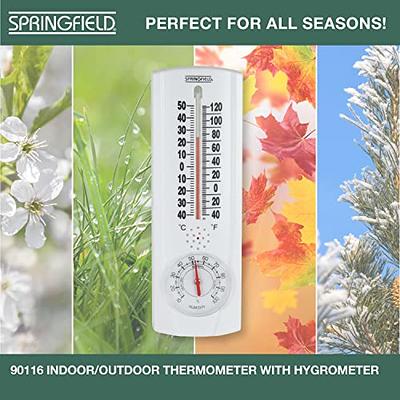 Indoor Outdoor Thermometer Wall Thermometer Humidity Meter Vertical  Thermometer and Hygrometer Wireless Temperature Humidity Gauge Meter with  Fahrenheit/Celsius for Patio Garden (3 Pcs) - Yahoo Shopping