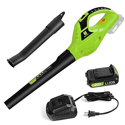 Berserker 20V Leaf Blower Cordless 4.0Ah Battery Operated and Charger  Included,2-in-1 Compact Electric Powered Handheld Lightweight  Variable-Speed Yard Vacuum for Lawn Care,Snow Blowing,Dust Cleaning - Yahoo  Shopping