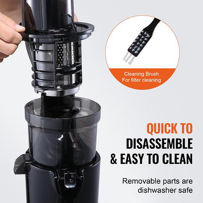 Compact Slow Juicer Machine Electric Juicer Cold Press Squeezer Vegetable  800ML