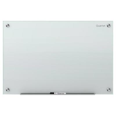  Quartet Magnetic Glass Dry Erase White Board, 3' x 2