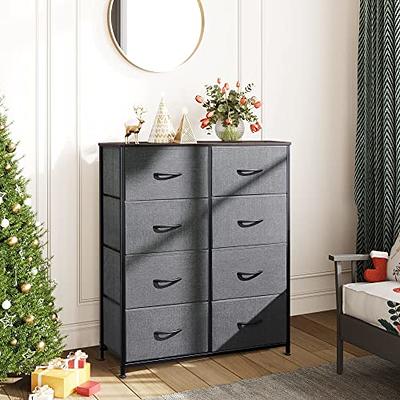 Homcom 7-drawer Dresser, Fabric Chest Of Drawers, 3-tier Storage Organizer  For Bedroom Entryway, Tower Unit With Steel Frame Wooden Top : Target