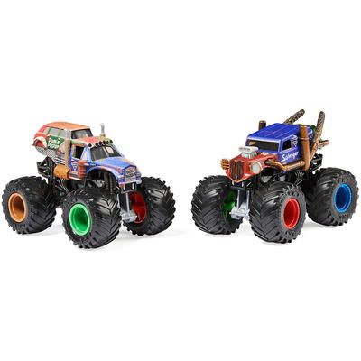 Monster Jam Official 1:64 Scale Die-Cast Monster Trucks 2 Pack