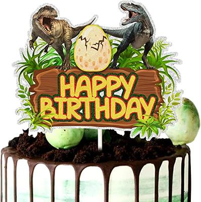 I Am One Banner Jurassic World Dinosaur Birthday Party Supplies