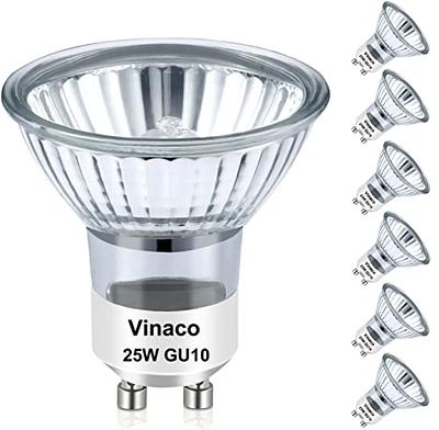 TAIYALOO GU10 Halogen 35W Bulbs, Dimmable MR16 GU10+C 120V 35W for Track,  Recessed, Candle Warmer, Range Hood Light Bulbs, 2700K Warm White, Pack of  4 - Yahoo Shopping