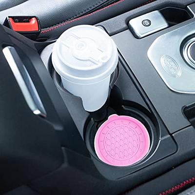 Car Cup Holder Coaster, Silicone Insert Waterproof Cup Holder