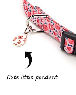 Faygarsle cotton Designer Dogs collar cute Unicorn Dog collars for girl  Female Small Medium Large Dogs with Unicorn charms S
