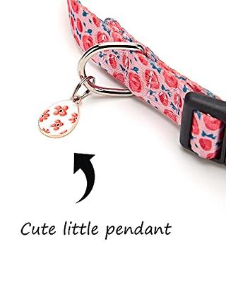 Lucky Love Dog collars comfortable, Soft, cute Female Dog collar for Small  Medium Large Dogs - SOcO, XS