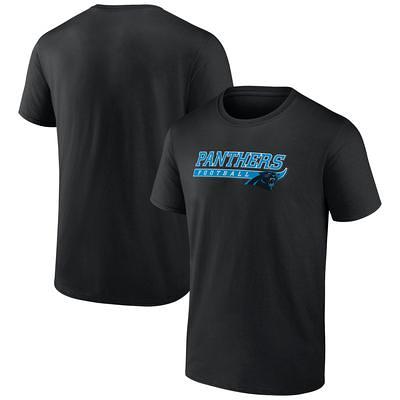 Carolina Panthers Fanatics Branded Long Sleeve Hoodie T-Shirt - Black