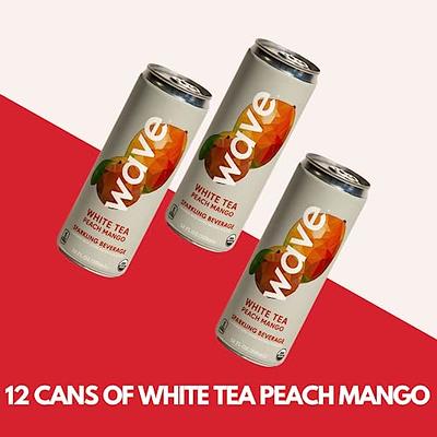 Organic Sparkling Iced Tea - PEACH YUZU GREEN TEA: No Sugar, Zero