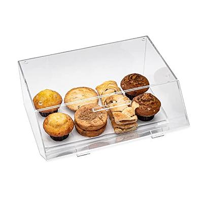 Acrylic Countertop Display Case Storage Shelf Donut Cookie Display