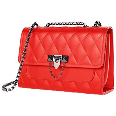 LMKIDS Women’s Fashion Crossbody Bags Lightweight Adjustable Chain Strap Quilted Designer Handbags Shoulder Bag