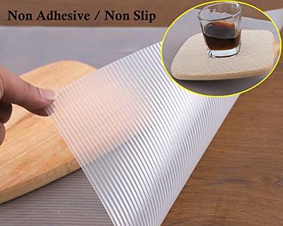 Shelf Liners for Kitchen Cabinets 15 Inch Wide X 20 Ft Closet Drawer Liner  Non Adhesive Non Slip Cupboard Pantry Fridge Liners Waterproof Bathroom