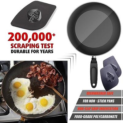 Dish Scraper, Durable Pan Scraper, Good Grip Kitchen Food Scraper