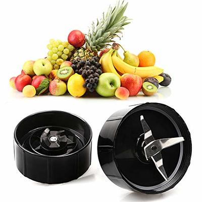 2 Pack Replacement Blender Cups 16 Oz With Lids Compatible With Magic Bullet  250W MB1001 Series Juicer Blender