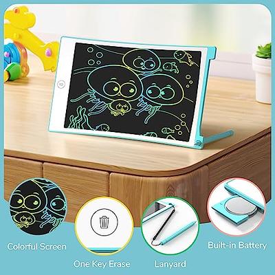 8.5 Inch Colorful LCD Writing Tablet for Kids, Electronic Sketch Drawing  Pad for Kids, Doodle Board Toddler Travel Learning Educational Toys  Activity