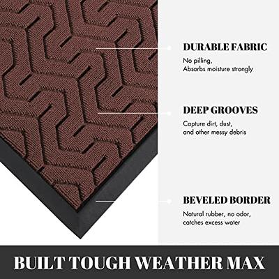 Steplively Door Mat Home Welcome Mats Outdoor and Indoor, Heavy