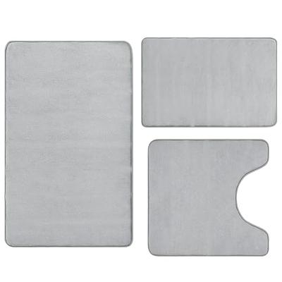 SONORO KATE Memory Foam Rugs Set 3 Piece, Ultra Absorbent & Non