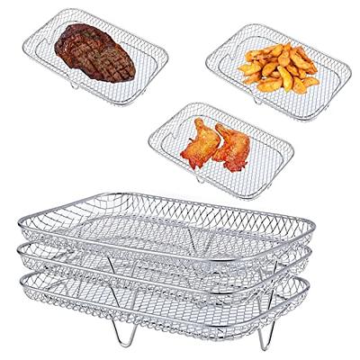 Dehydrator Rack Stainless Steel Stand Accessories Compatible with for Ninja  Foodi Pressure Cooker and Air Fryer 6.5 