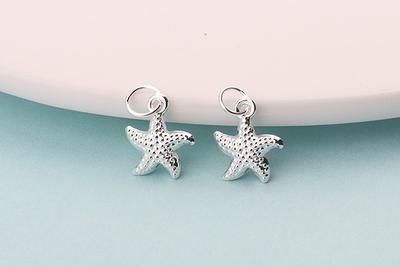 gp 14k gold filled starfish shell